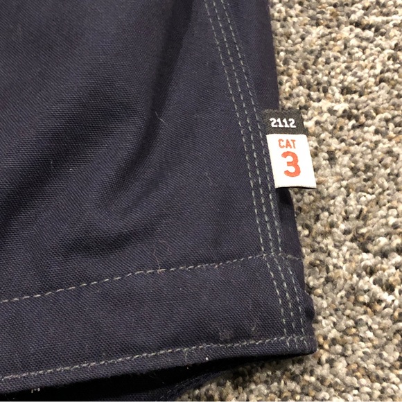 Carhartt Vest Adult 3XL XXXL Blue Work Wear Duck Down FR Fire Resistant Mens - Picture 4 of 16